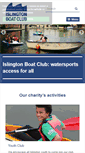 Mobile Screenshot of islingtonboatclub.com